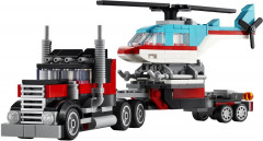 Конструктор Creator 31146 Бортовой грузовик с вертолетом. Flatbed Truck with Helicopter - Фото 1
