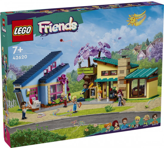 Конструктор LEGO® 42620 Семейные дома Олли и Пейсли
