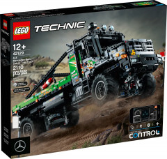 Конструктор Technic 42129 Полноприводный грузовик-внедорожник Mercedes-Benz Zetros Trial Truck - Фото 2