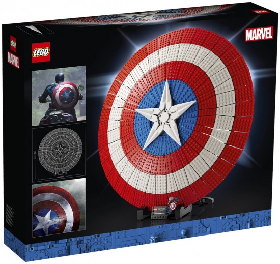 Конструктор LEGO® 76262 Щит Капитана Америки