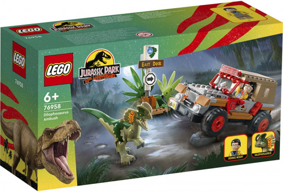 Конструктор LEGO® 76958 Засада Дилофозавра