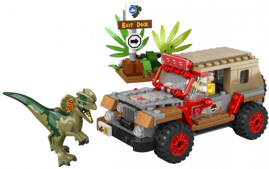 Конструктор LEGO® 76958 Засада Дилофозавра
