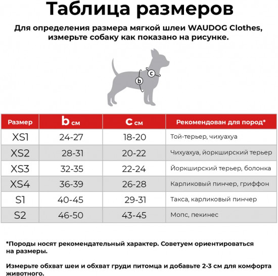 Шлейка для собак с QR-паспортом «Пончики»
