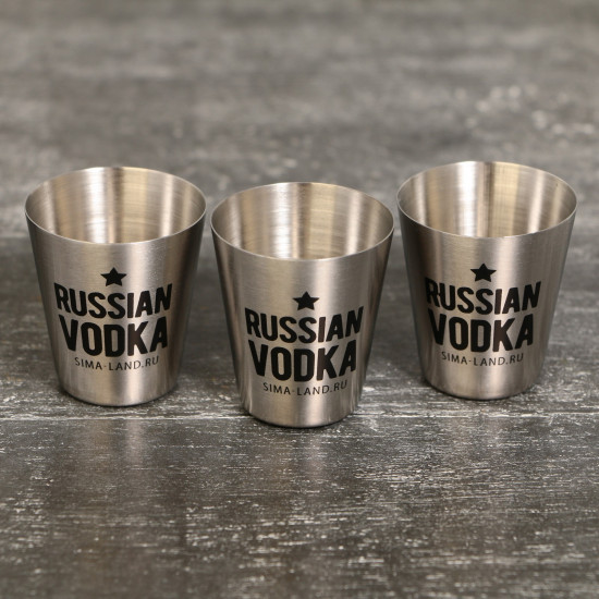 Набор стопок «Russian vodka»