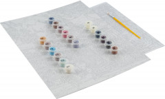 Картина по номерам «Весенний парк» - Фото 2