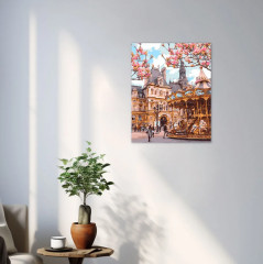 Картина по номерам «Весенний парк» - Фото 4