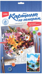 Картина по номерам «Озеро в горах» - Фото 2