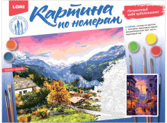 Картина по номерам «Вечерний город» - Фото 1