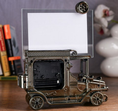 Будильник с фоторамкой «Автомобиль» - Фото 3