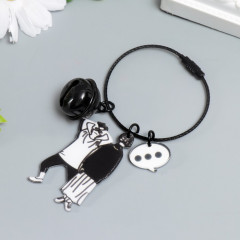 Брелок на тросе с колокольчиком «Парочка. Миллениалы» - Фото 2