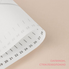 Коврик силиконовый армированный с разметкой - Фото 1