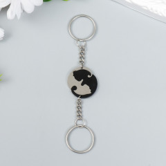 Брелоки парные «Инь-ян — два котёнка» - Фото 2