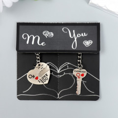 Брелоки парные «Ключ к сердцу» - Фото 1