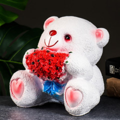 Копилка «Мишка с букетом» - Фото 3