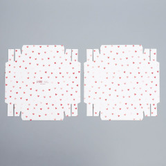 Коробка для цветов подарочная «Сердца» - Фото 4