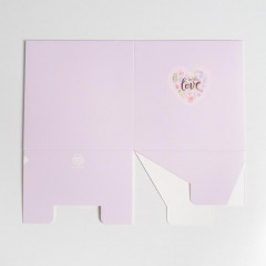 Коробка для цветов «С любовью» - Фото 3