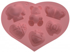 Форма для шоколадных конфет «Сердце» - Фото 1