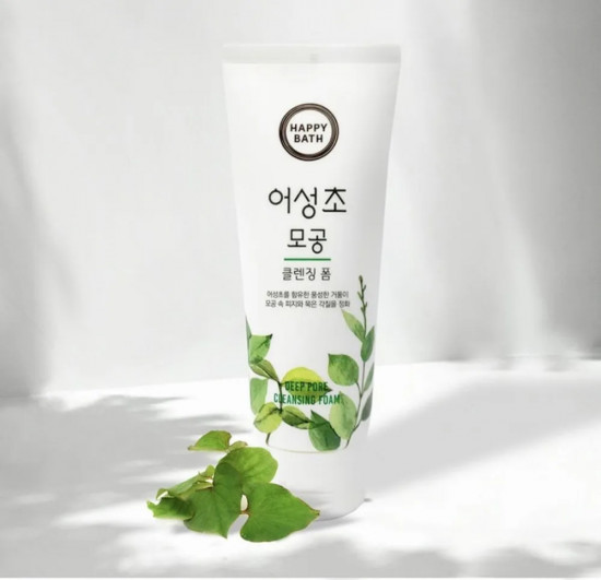 Пенка для лица «Houttuynia cordata Deep Pore Cleansing Foam»