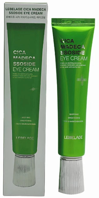 Крем для кожи вокруг глаз с центеллой азиатской «Cica Madecassoside Eye Cream» | Lebelage | Фото 1