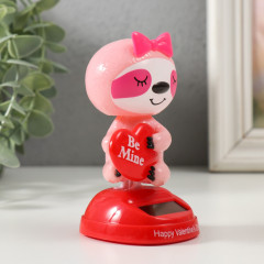 Маятник «Ленивец-девочка с сердечком» - Фото 1