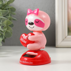 Маятник «Ленивец-девочка с сердечком» - Фото 3