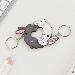 Брелоки парные «Зайчики» - Фото 2