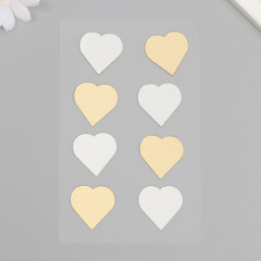 Набор наклеек «Сердечки» - Фото 1