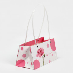 Пакет для цветов влагостойкий «Love you» - Фото 2