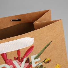 Пакет подарочный «Love and flowers» - Фото 4