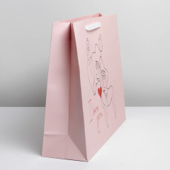 Пакет подарочный «От всего сердца» - Фото 1