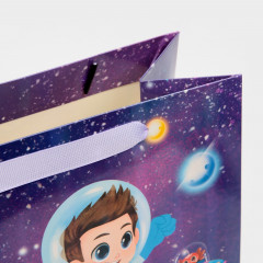 Пакет подарочный «Ты просто космос» - Фото 4