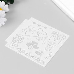 Трафарет «Любовь и полёт» - Фото 1