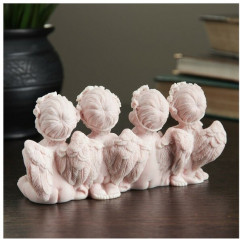 Фигурка декоративная «Четыре ангелочка Love» - Фото 1