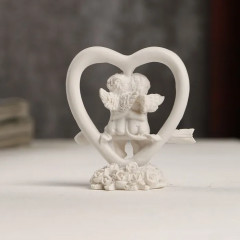 Фигурка декоративная «Ангелочки в сердце» - Фото 2