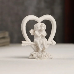 Фигурка декоративная «Ангелочки в сердце» - Фото 3
