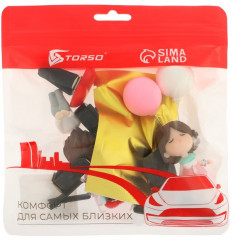 Набор игрушек в дефлектор «Влюбленная парочка» - Фото 2