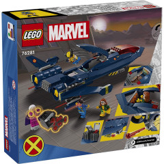 Конструктор Marvel 76281 Самолет Людей Икс. X-men X-jet - Фото 3
