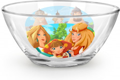 Салатник «Три богатыря» - Фото 1