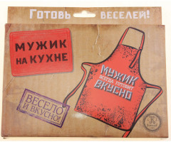 Фартук «Настоящий мужик» - Фото 1