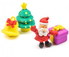 Набор ластиков-пазлов «Дед мороз» - Фото 1