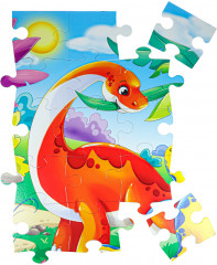 Пазл напольный «Динозавры» - Фото 4