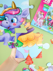 Пазл напольный «Единороги» - Фото 3