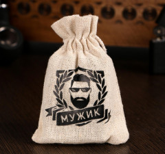 Камни охлаждающие для напитков в мешочке «Мужик» - Фото 1
