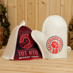 Набор банный «Настоящий мужик» - Фото 1