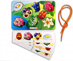 Шнуровка «Цветы» - Фото 1