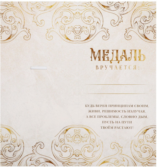 Медаль «Лучшему из лучших»