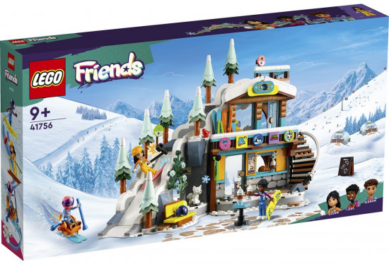 Конструктор LEGO® 41756 Каникулы: Лыжная трасса и кафе