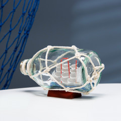 Корабль сувенирный в бутылке - Фото 2