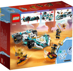 Конструктор Ninjago 71791 Кружитцу гоночная машина Сила Дракона Зейна. Zane’s Dragon Power Spinjitzu Race Car - Фото 3