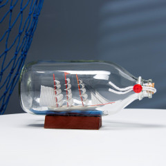 Корабль сувенирный в бутылке - Фото 1
